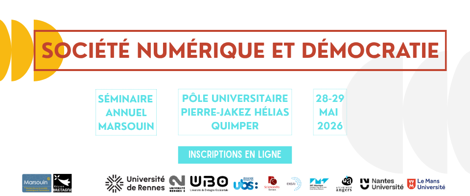 MARSOUIN-26 : Séminaire annuel Marsouin 2026>
